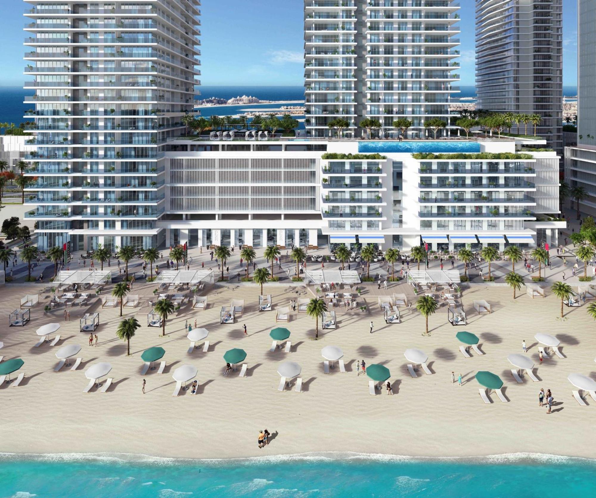 Lux Bnb I Sun Rise Bay I Palm & Sea View Dubai Exterior foto