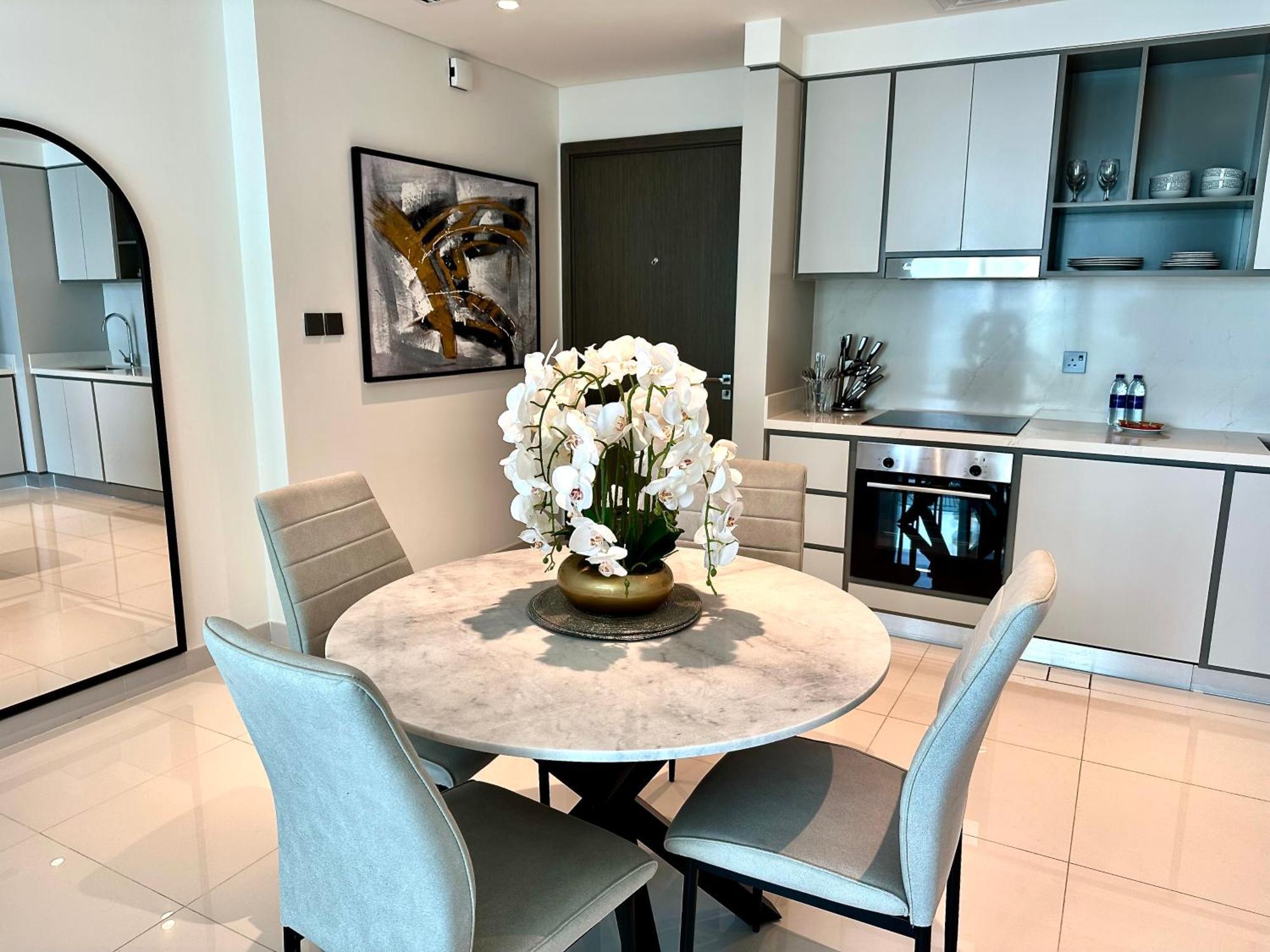 Lux Bnb I Sun Rise Bay I Palm & Sea View Dubai Exterior foto