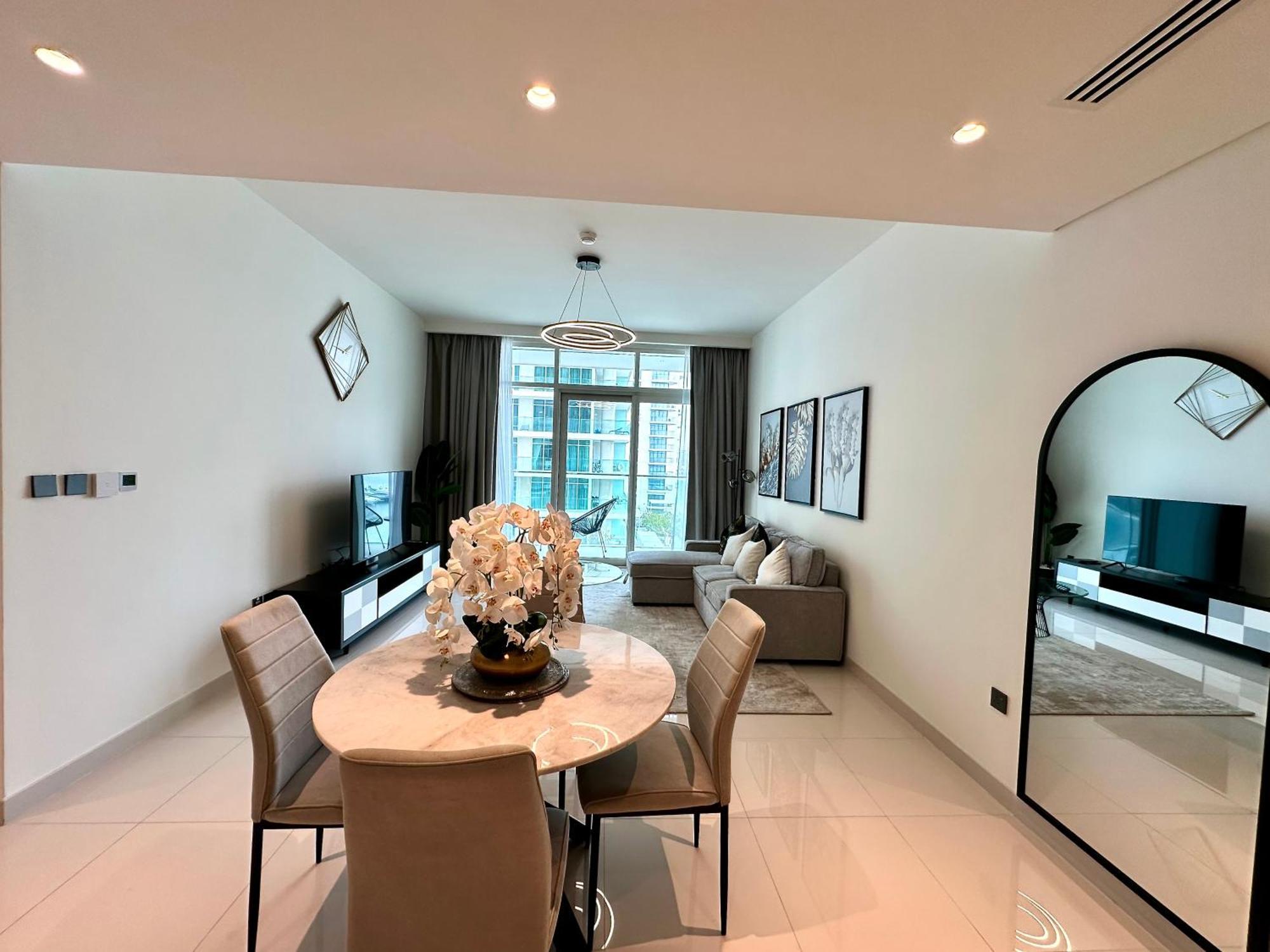 Lux Bnb I Sun Rise Bay I Palm & Sea View Dubai Exterior foto