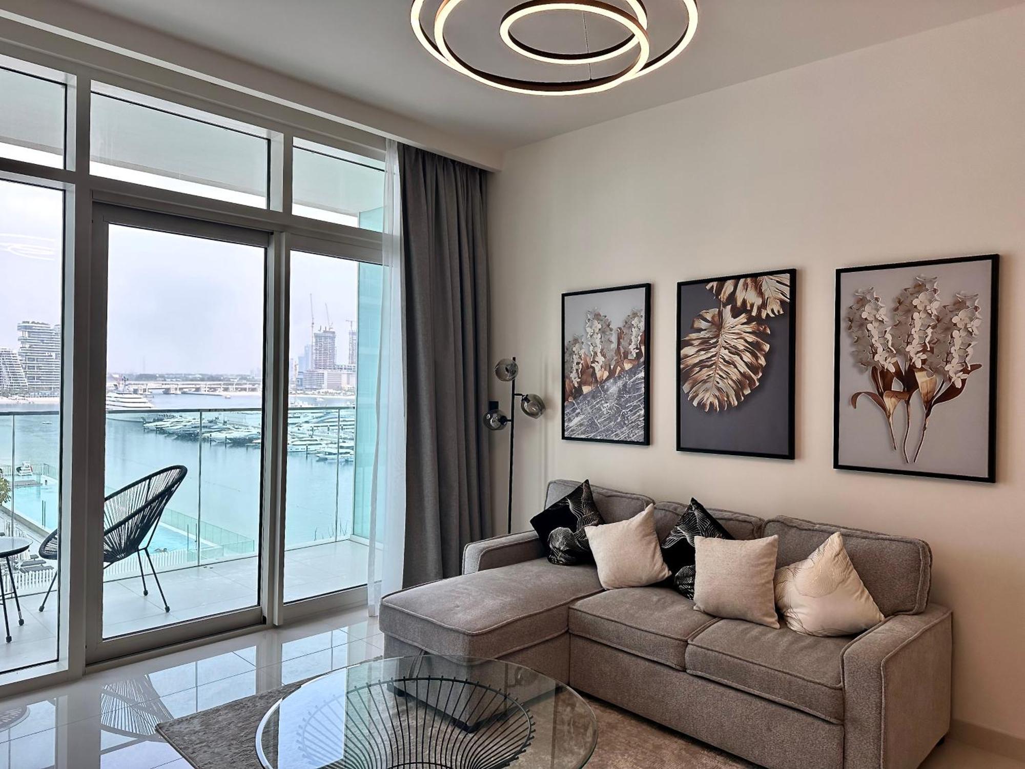 Lux Bnb I Sun Rise Bay I Palm & Sea View Dubai Exterior foto