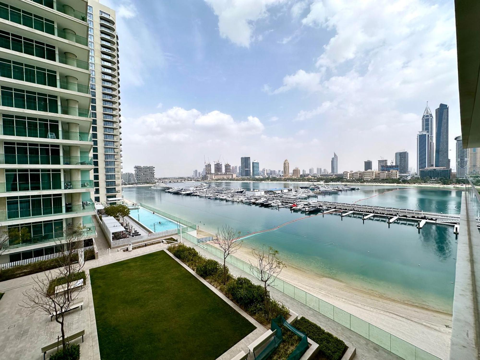 Lux Bnb I Sun Rise Bay I Palm & Sea View Dubai Exterior foto